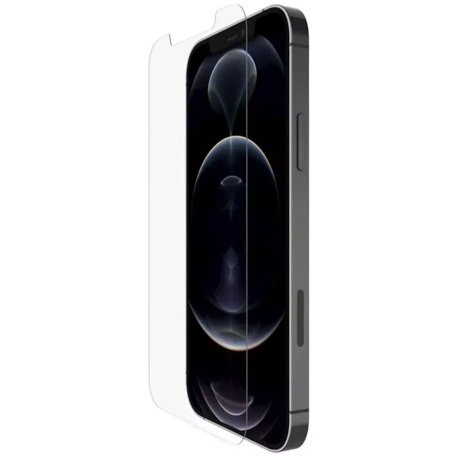 Belkin iPhone 12 / 12 Pro Belkin UltraGlass Anti-Microbial Herdet Glass - Case Friendly - Gjennomsiktig