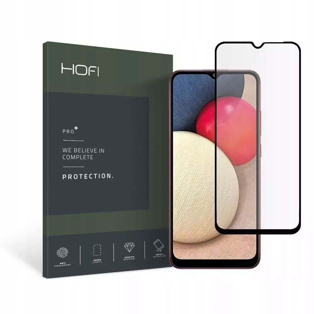 HOFI Samsung Galaxy A03s Hofi Premium Pro + Skjermbeskytter - Case Friendly - Svart