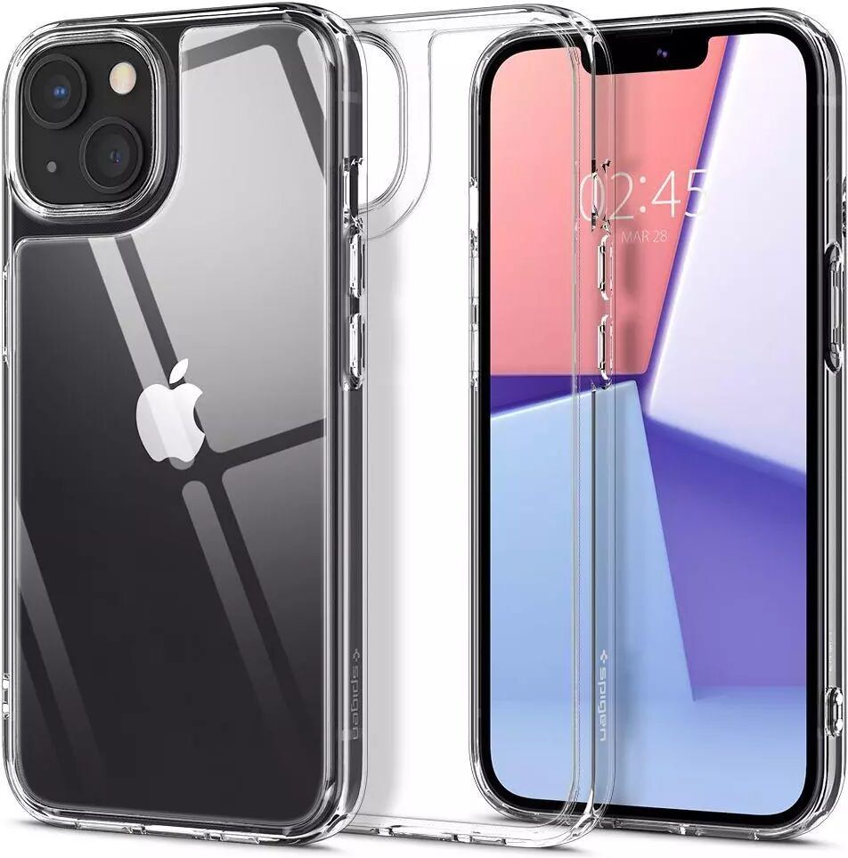 Spigen iPhone 13 Quartz Hybrid Deksel - Gjennomsiktig