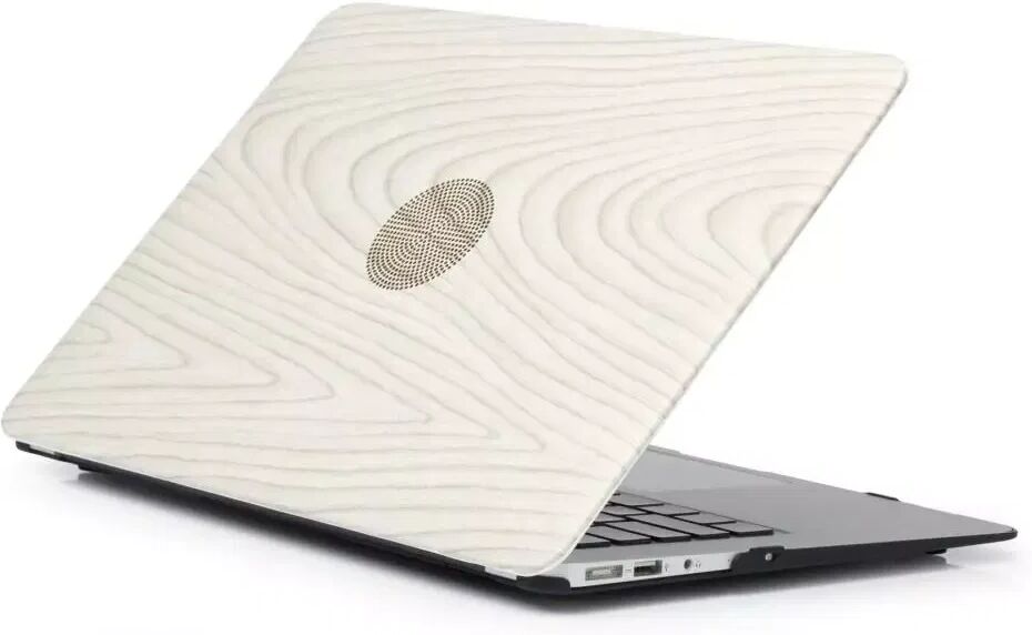 INCOVER MacBook Air 13 Hard Case Deksel Tre tekstur - Hvit