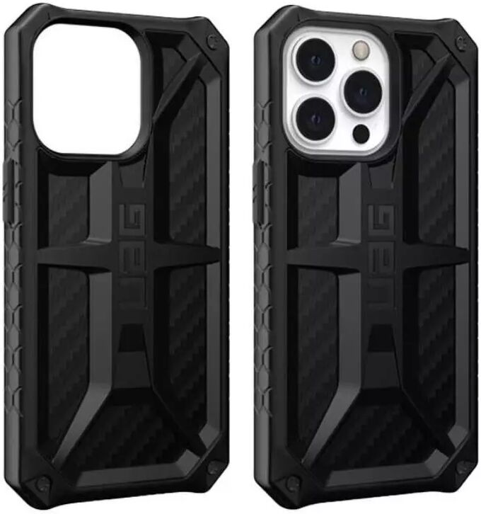 UAG iPhone 13 Pro Max UAG MONARCH Series Bakdeksel - Carbon-Fiber - Svart