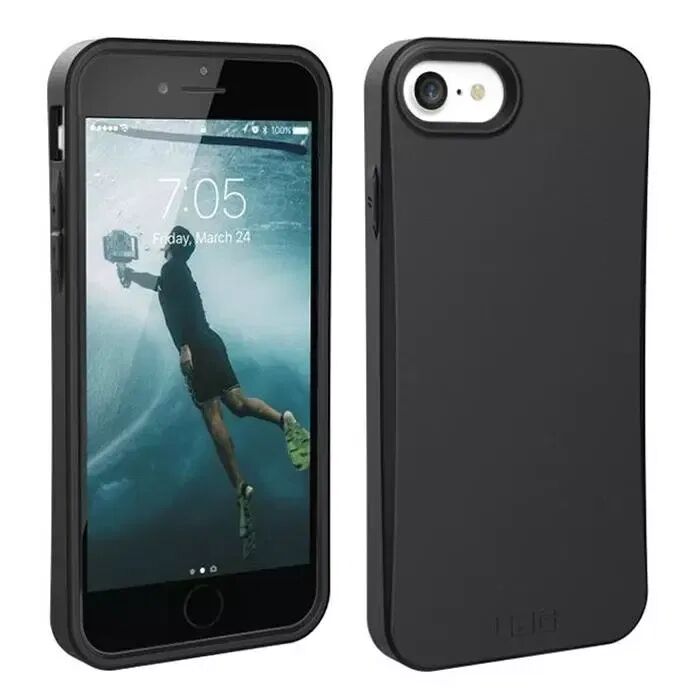 UAG iPhone SE (2020) / 8 / 7 / 6 / 6s UAG Outback Biologisk Nedbrytbart Deksel - Svart