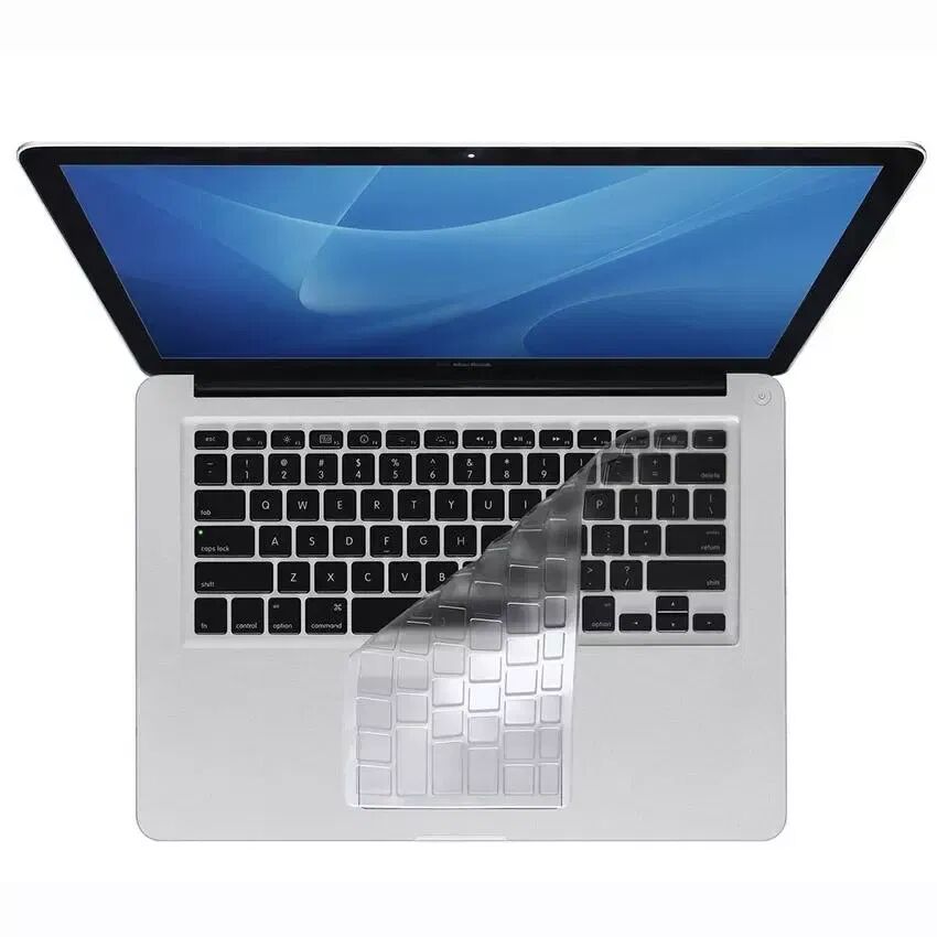 KB Covers MacBook (A1534 / A1708) Keyboard Deksel m. Tastatur Design (KB Deksels) - Transparent
