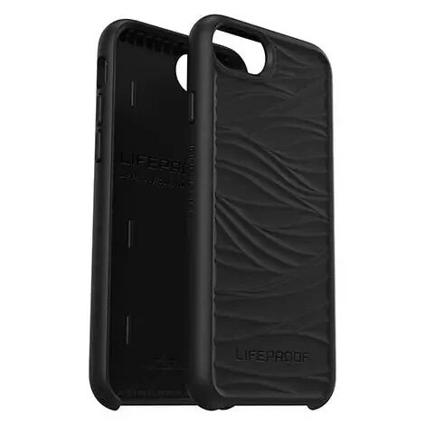 LifeProof iPhone SE (2020) / 8 / 7 LifeProof Wake Dropproof Deksel Laget av Resirkulert Plastikk fra Havet- Black