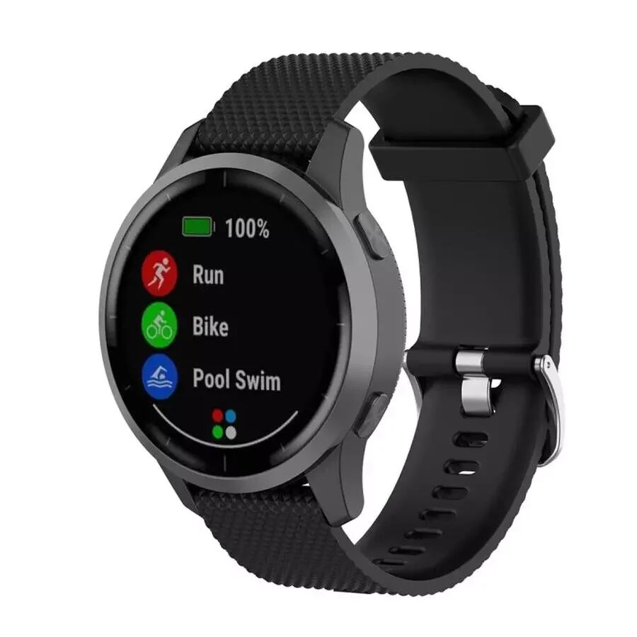 INCOVER Smartwatch Silikon Reim (22mm) Rutete - Svart
