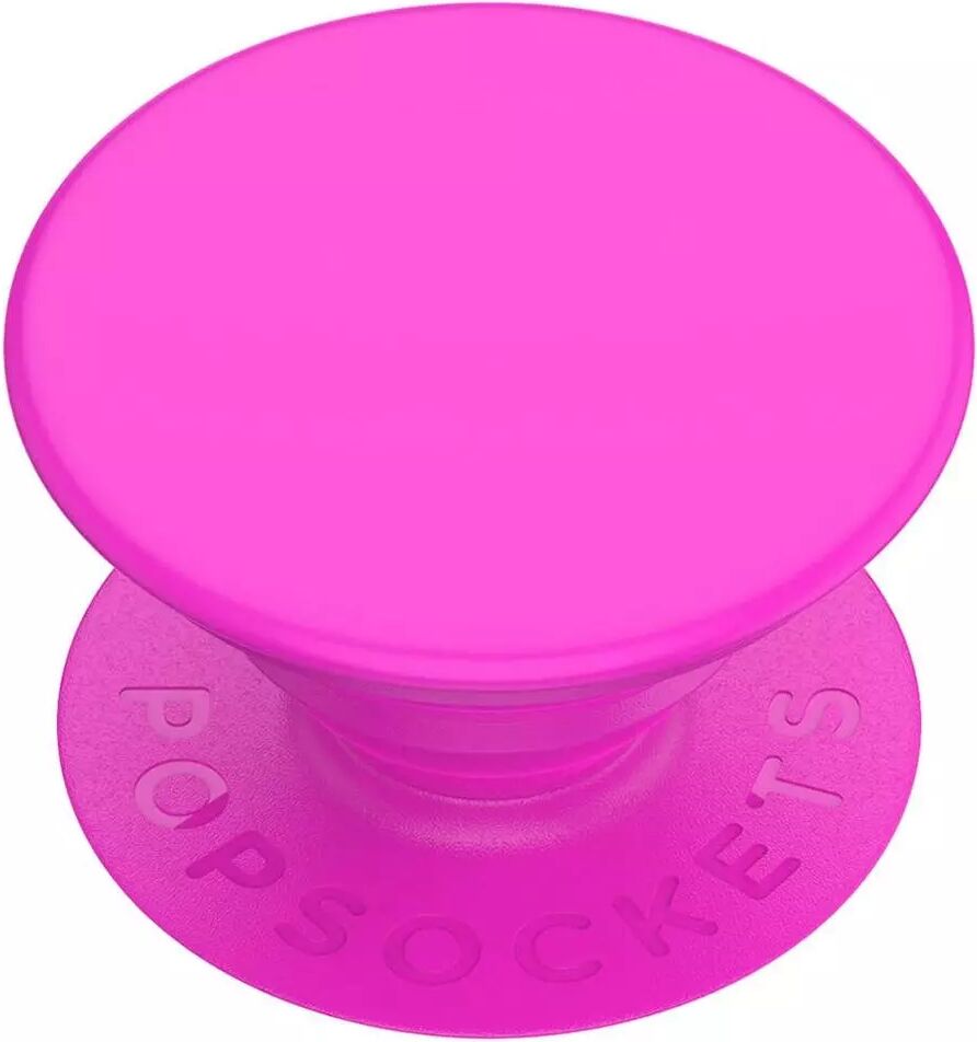 POPSOCKETS PopGrip Neon Day Glo Rosa avtakbart Grep med Stativfunksjon