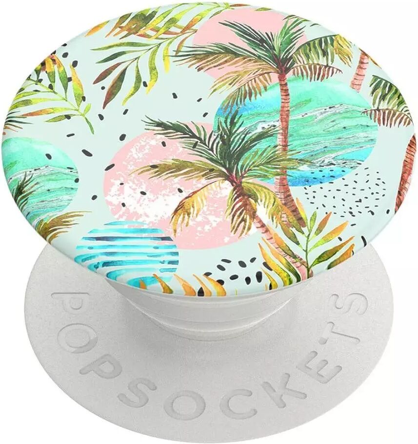 POPSOCKETS PopGrip Waikiki Daze avtakbart Grep med Stativfunksjon