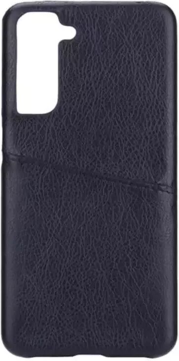 GEAR Samsung Galaxy S21 FE (5G) GEAR Onsala Collection Vegansk Skinn Deksel med Kortlomme - Svart