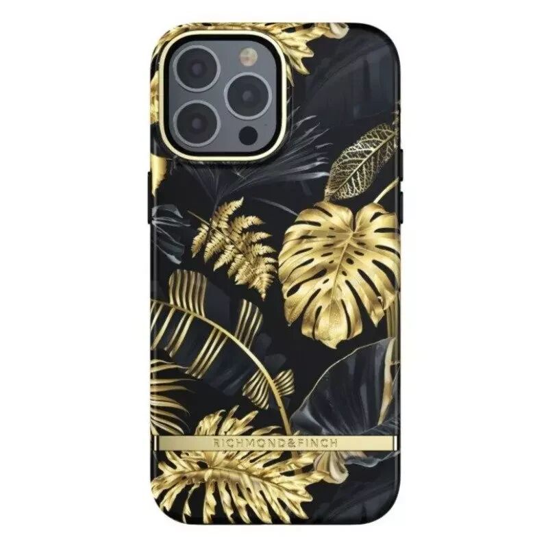 Richmond & Finch iPhone 13 Pro Freedom Deksel - Golden Jungle