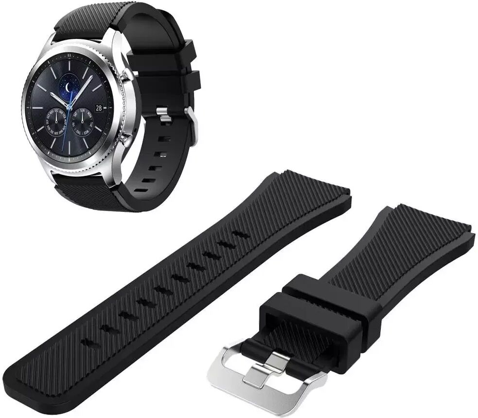 INCOVER Samsung Classic Frontier Silicone Watchband (22mm) - Svart