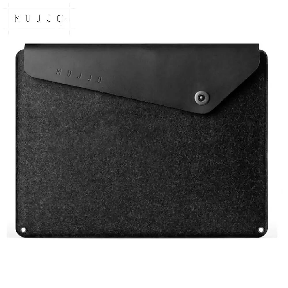 Mujjo Premium Sleeve til MacBook 13 - Black