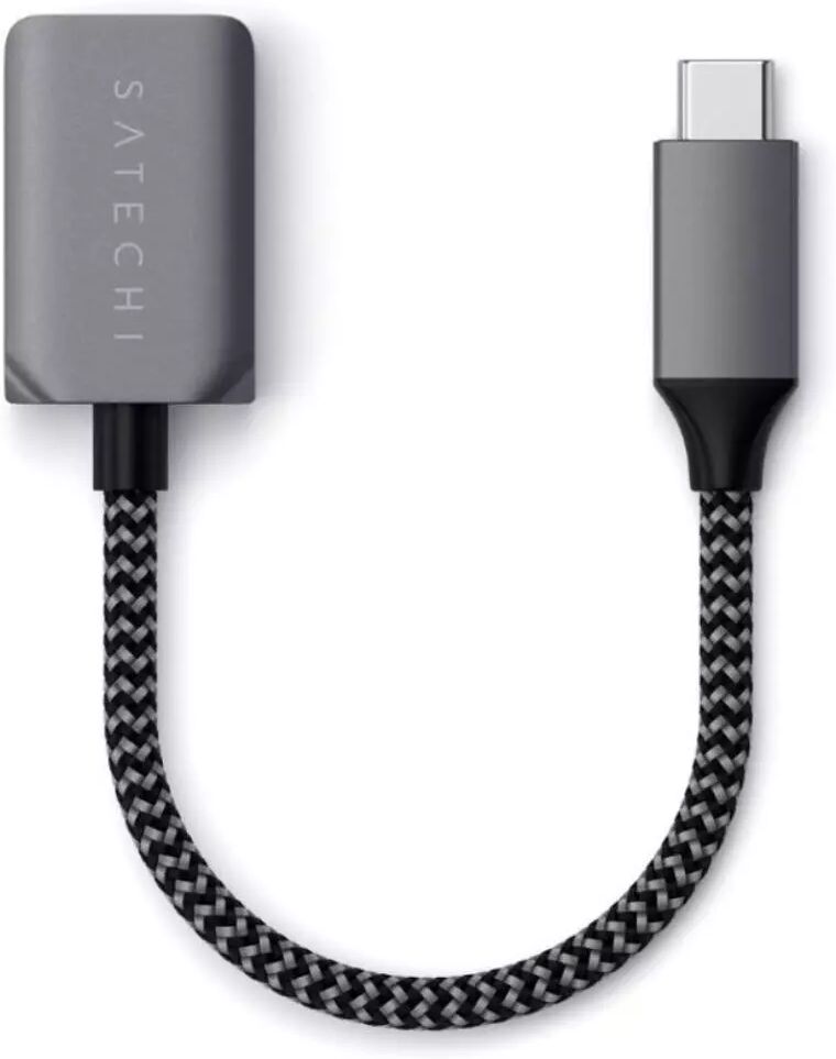 Satechi USB-C til USB-A 3.0 Adapter Space Grey