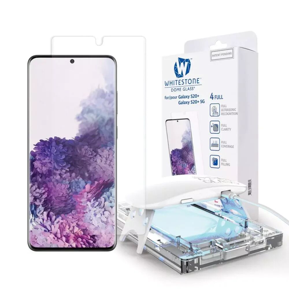 Whitestone Samsung Galaxy S20+ (Plus) Whitestone Dome Glass - Case Friendly - Gjennomsiktig