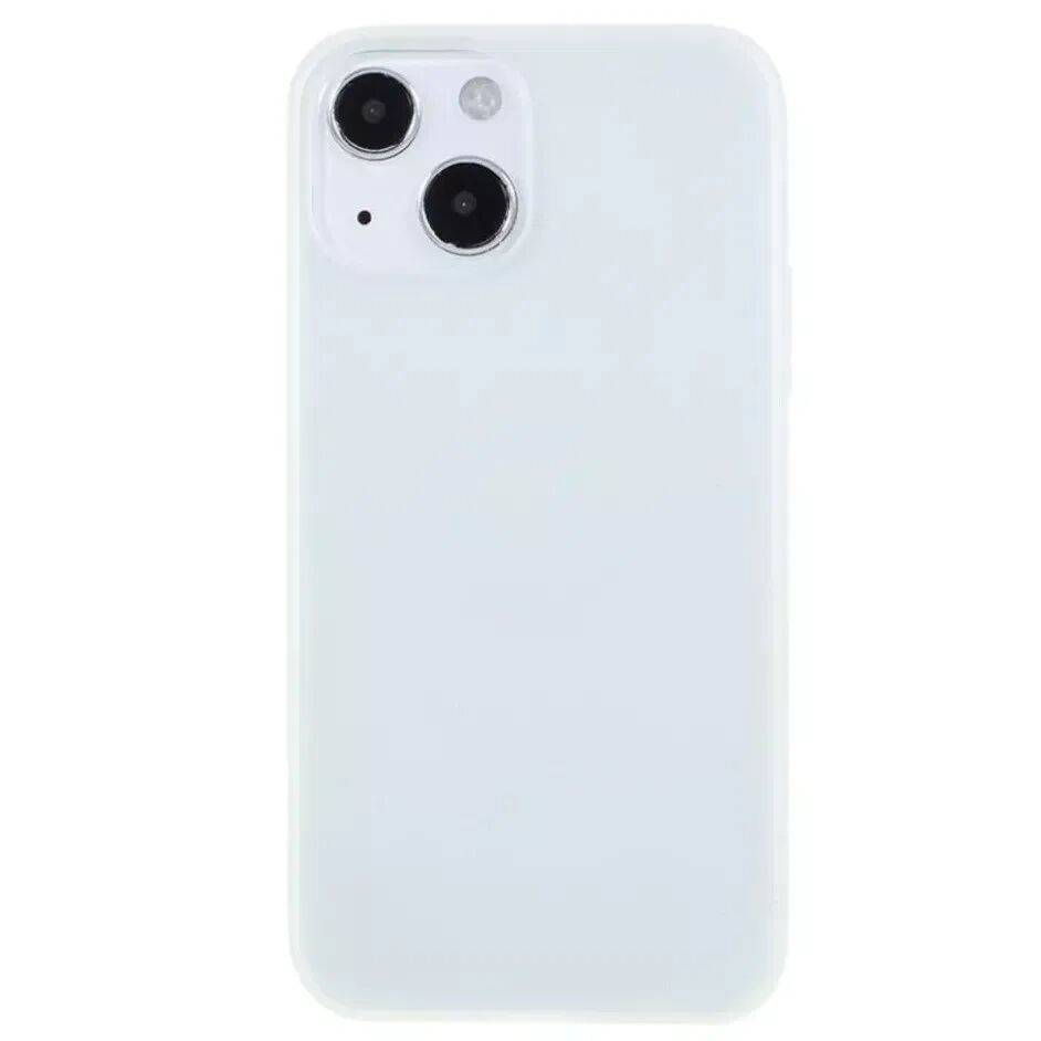 INCOVER iPhone 13 Mini Fleksibelt Plast Bakdeksel - Hvit