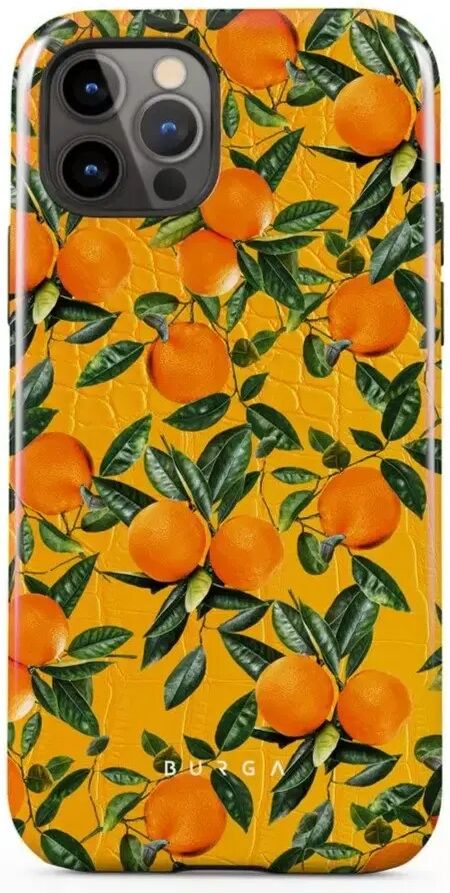 Burga iPhone 12 Pro Max Tough Fashion Deksel - Orange Lemonade