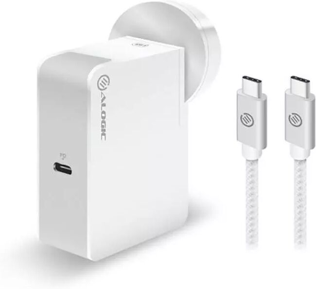 ALOGIC PD 60W USB-C Vegglader med AU/UK/EU/US Adapter - Svart