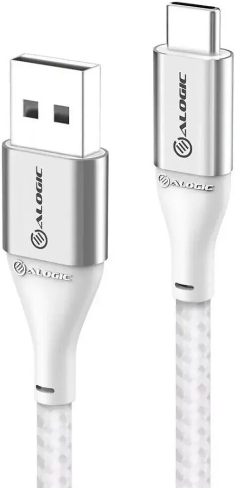 ALOGIC 3A USB-A til USB-C Kabel 1.5 m - Hvit