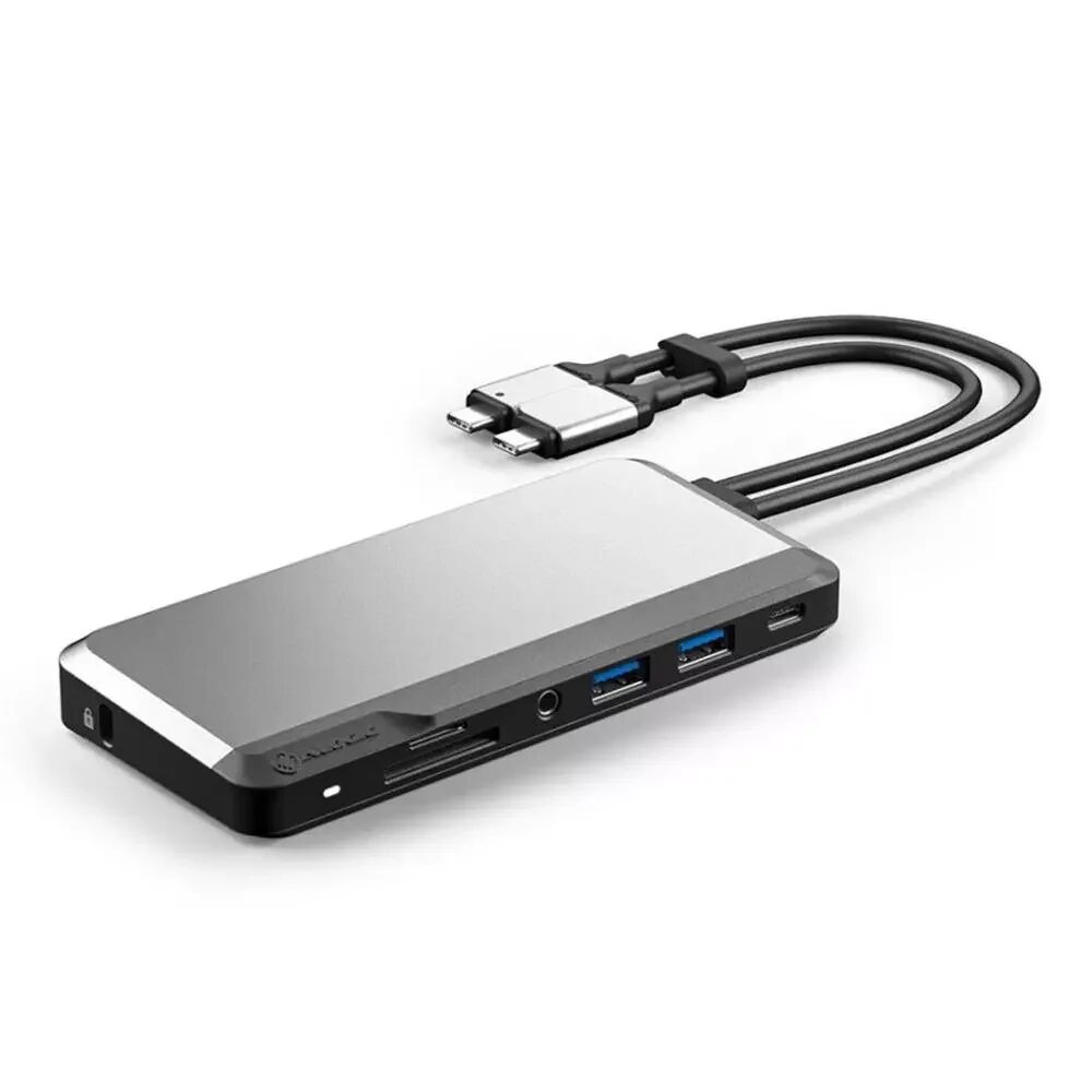 ALOGIC USB-C 10in1 Super Multimedia Hub - Space Grey