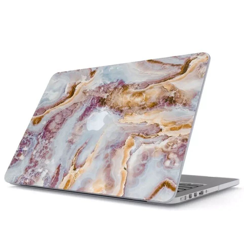 Burga Macbook Pro 16 Fashion Deksel - Frozen Leaves