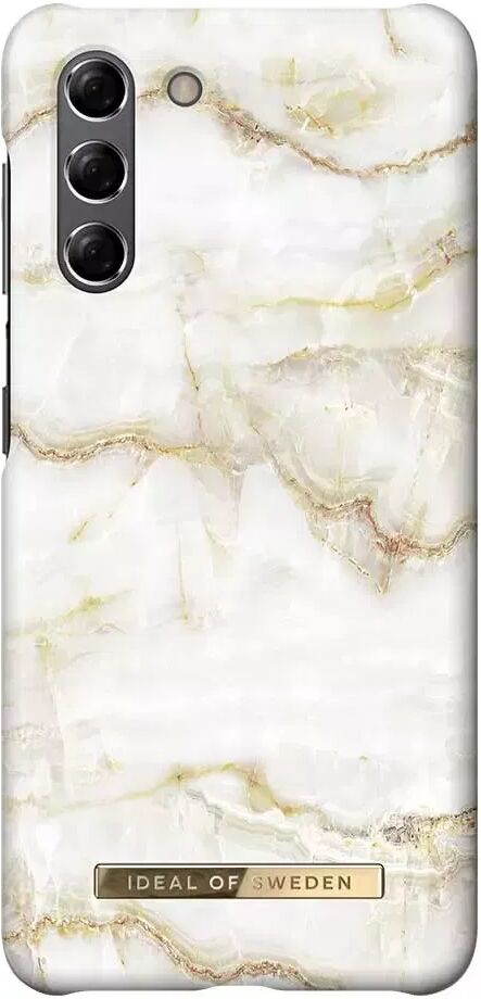 iDeal Of Sweden Samsung Galaxy S21 Fashion Case Golden Pearl Marble