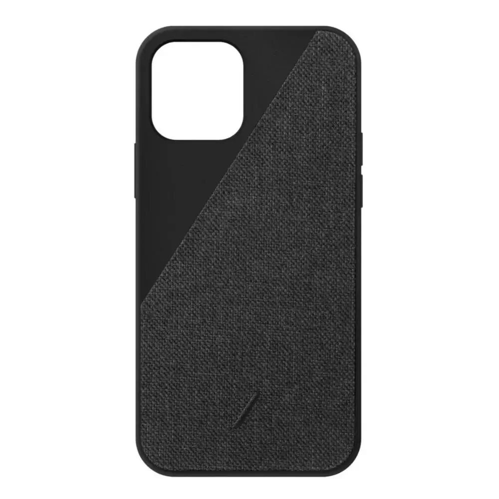 Native Union iPhone 12 / 12 Pro Native Union Click Canvas Deksel Slate - Sort