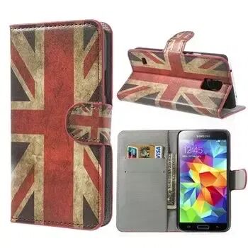 INCOVER Samsung Galaxy S5/S5 Neo Deksel med Stativfunksjon - Union Jack