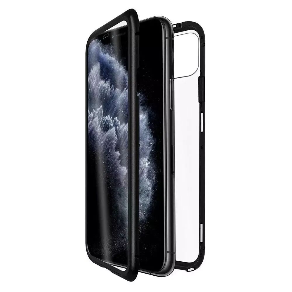 QDOS iPhone 11 Pro OptiGuard Infinity Glass Mobildeksel - Svart