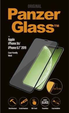 Panzerglass PanzerGlass Apple iPhone XR/11 Case Friendly, svart 5711724026652