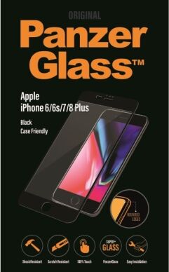 Panzerglass PanzerGlass iPhone 6+/6S+/7+/8+ Jet svart 5711724026195