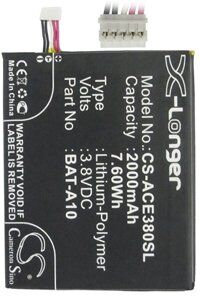 Acer E380 (2000 mAh 3.8 V)