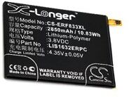 Sony F8332 (2850 mAh 3.8 V, Sort)