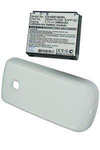 T-Mobile MyTouch 3G (2680 mAh 3.7 V, Hvit)