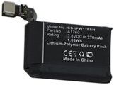 Apple MNNN2LL/A (270 mAh 3.8 V, Sort)