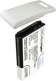 LG P705 (2900 mAh 3.7 V, Hvit)