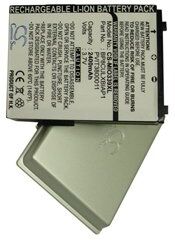 Mitac Mio 339BT (2400 mAh 3.7 V, Sølv)