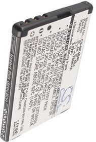 Nokia 5000 (750 mAh 3.7 V, Sort)