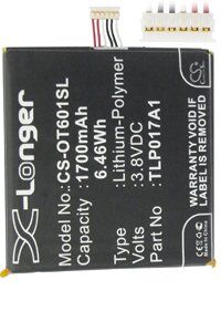 Alcatel OT-6012E (1700 mAh 3.8 V)
