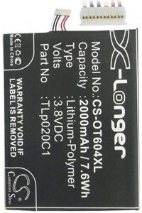 Alcatel One Touch 6032X (2000 mAh 3.8 V)
