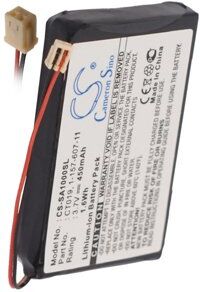 Sony NW-A1200v (450 mAh 3.7 V, Sort)