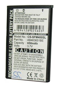 Samsung SGH-F408 (650 mAh 3.7 V)