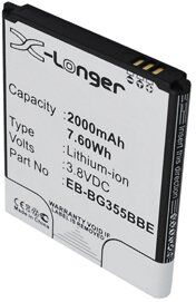 Samsung SM-G355 (2000 mAh 3.8 V)