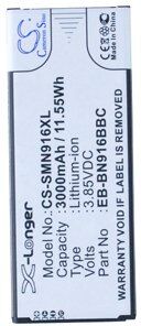 Samsung SM-N9109W (3000 mAh 3.85 V)