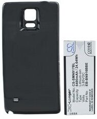 Samsung SM-N910FD (6400 mAh 3.85 V, Sort)