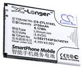 ZTE C370 (2150 mAh 3.8 V, Sort)