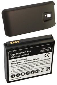 LG G2X (3500 mAh 3.7 V, Sort)