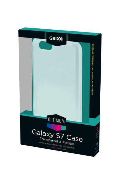 Samsung SM-G930A Galaxy S VII  (silikon, Sort)