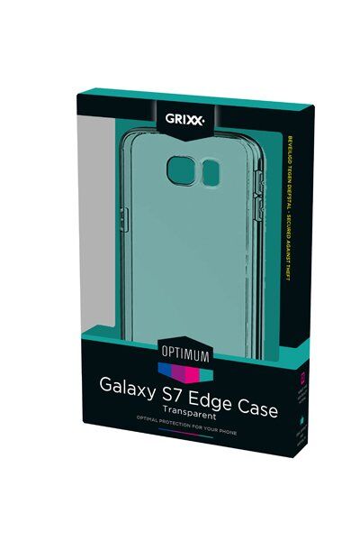 Samsung SM-G935V Galaxy S7 Edge  (skinn, Sort)