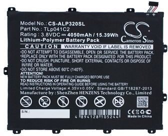 Alcatel Batteri (4050 mAh 3.8 V) passende til Batteri til Alcatel One Touch Pop 8