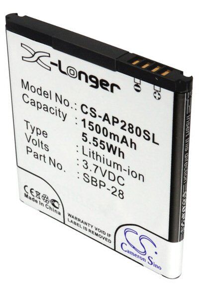 Asus Batteri (1500 mAh 3.7 V) passende til Batteri til Asus PadFone