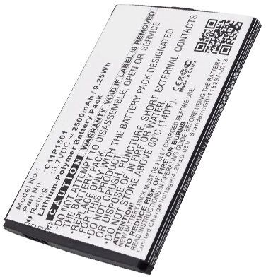 Asus Batteri (2500 mAh 3.7 V) passende til Batteri til Asus ZenFone 2E